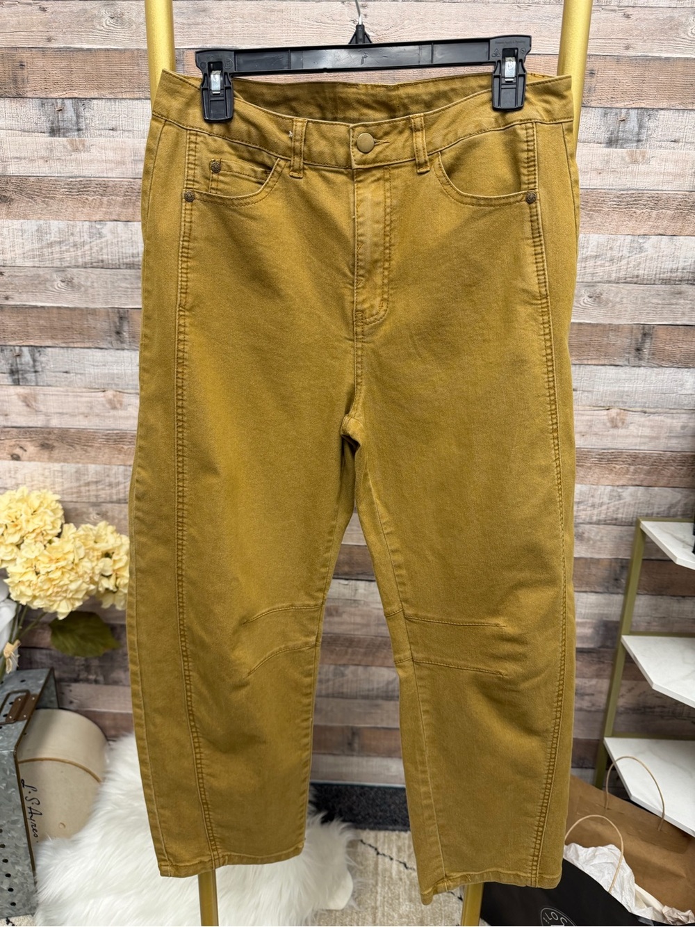 Casual Workwear Style Canvas Cargo Pants